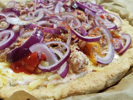 pizza dough low carb gluten free soy free paleo protein fast food crust