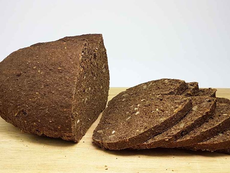 BLACK SEED BREAD dark & rustic low carb gluten free paleo protein bread