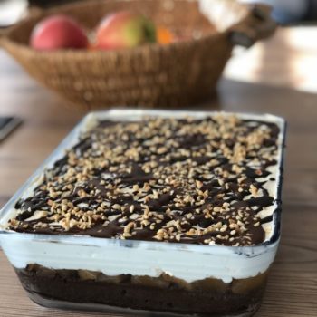 Recipe Brownie-Baked Apple Tiramisu low-carb gluten-free