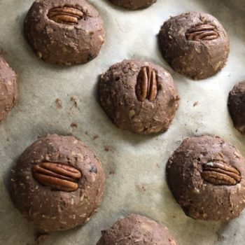 Recipe Gingerbread Fruitcake Cookies low-carb gluten-free