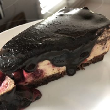 Recipe Black Forest Cheese Cake low-carb gluten-free