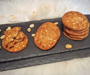 Recipe Peanuts Caramel Cookies low-carb keto gluten-free