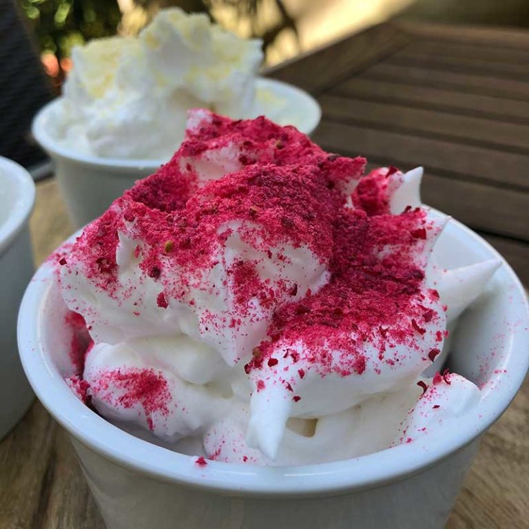 Recipe Protein Cream Protein Fluff Egg White Fluff keto lowcal NO