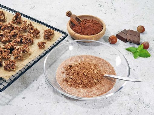 Cereal Magic HAZELNUT-COCOA low carb gluten free keto granola mix
