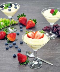 Protein dessert VANILLE-CREAM - dessert cream low carb gluten-free without added sugar
