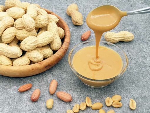 Peanut butter PREMIUM | pure peanut butter | extra-fine vegan for homemade spread & chocolate cream 400 g